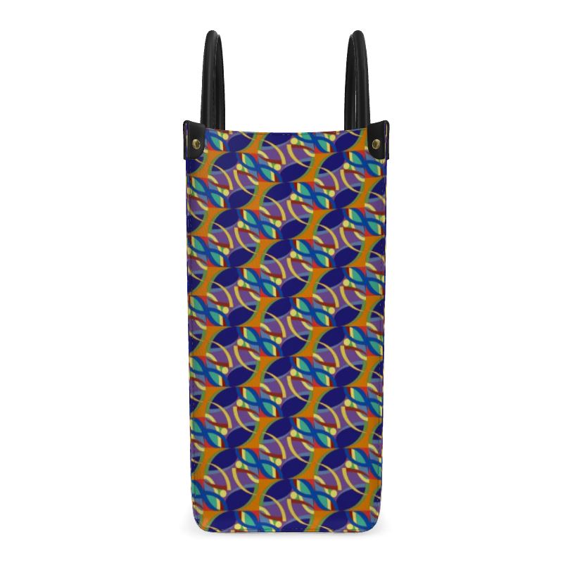 Nana's Strands Leather Shopper Bag | Black Heritage & Pride