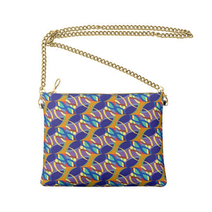 Nana's Strands Crossbody Bag With Chain | Afrocentric Accessories