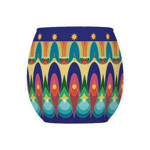 Our Sacred Temples Glass Tealight Holder | Afrocentric Home Decor