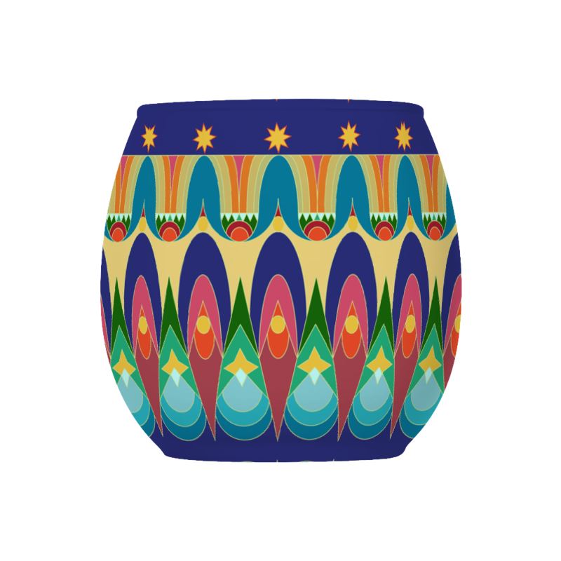 Our Sacred Temples Glass Tealight Holder | Afrocentric Home Decor