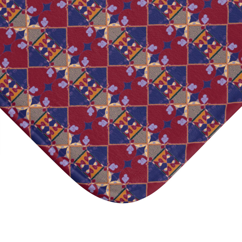 Ujamaa Bath Mat | Kwanzaa Home Decor