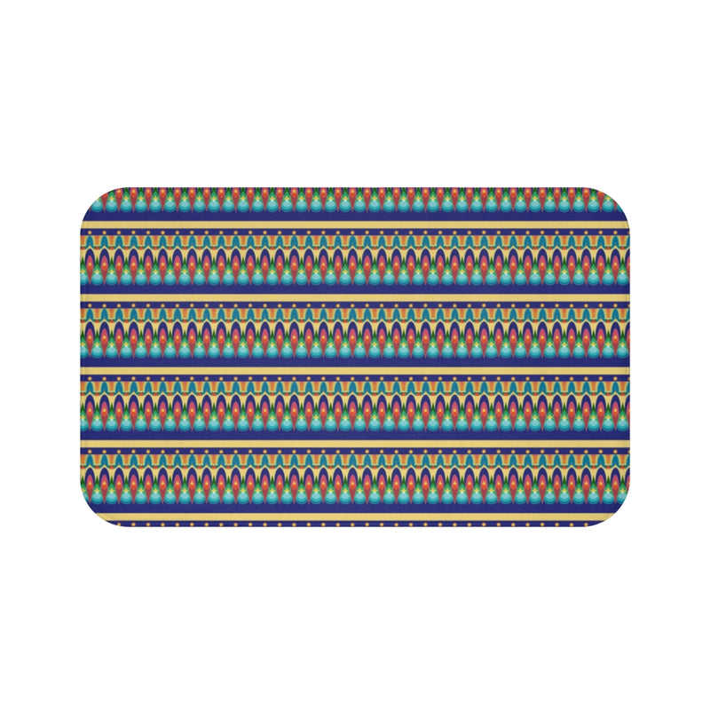 Our Sacred Temples Bath Mat | Black Spiritual Decor
