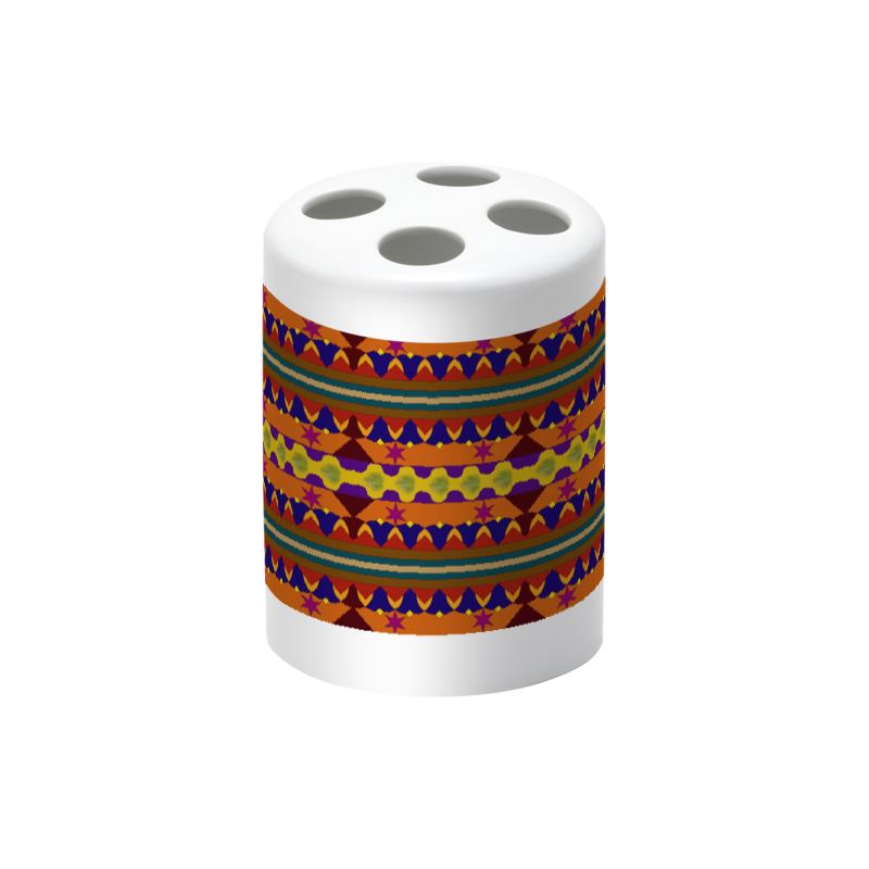 Kujichagulia Toothbrush Holder | Kwanzaa Decor & Black Self-Determination