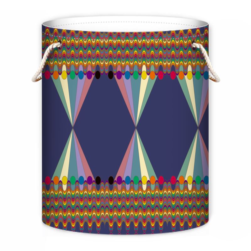 Vibing The Wavelength Laundry Bag | Queer Art