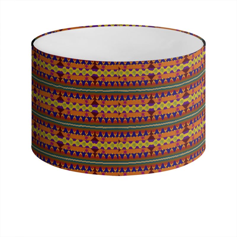 Kujichagulia Drum Lamp Shade | Kwanzaa Home Decor