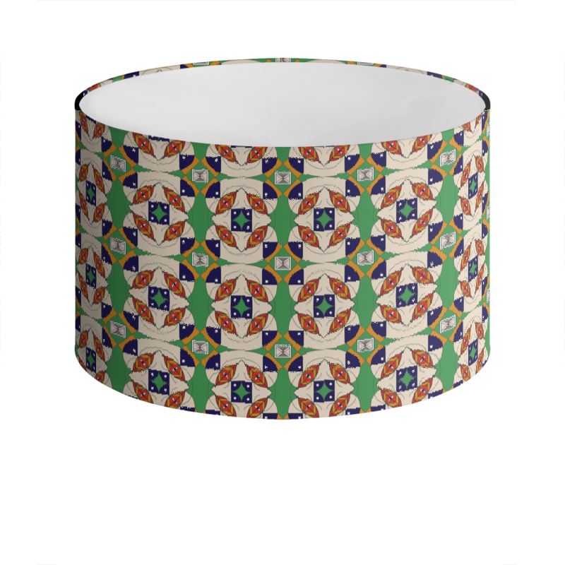 Umoja Drum Lamp Shade | Afrocentric Lighting