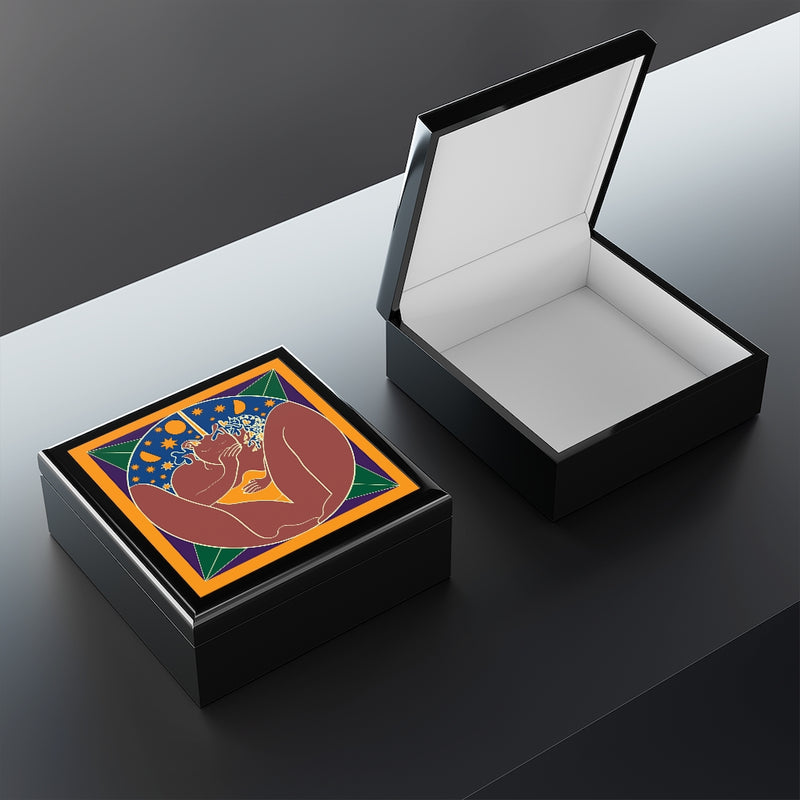 She Dreams Jewelry Box | Queer Art Decor