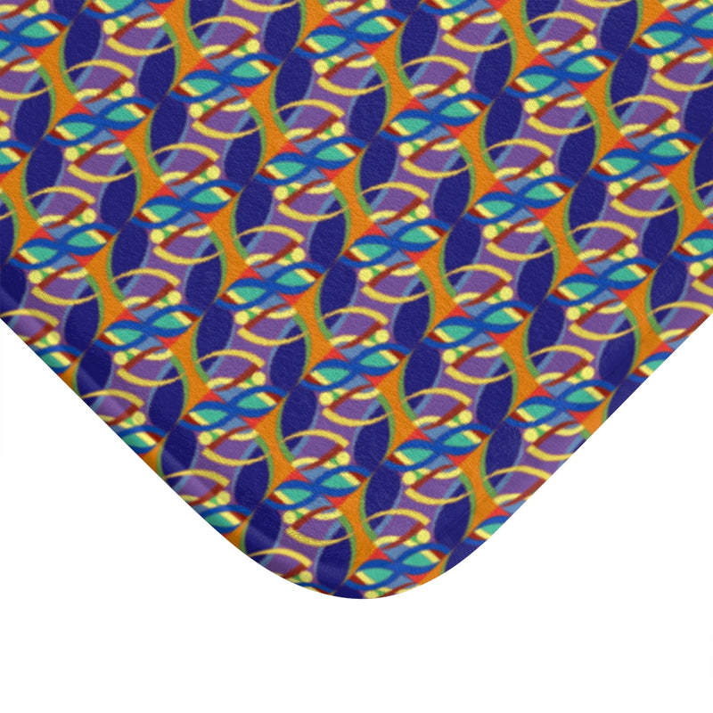 Nana's Strands Bath Mat | Afrocentric Home Decor