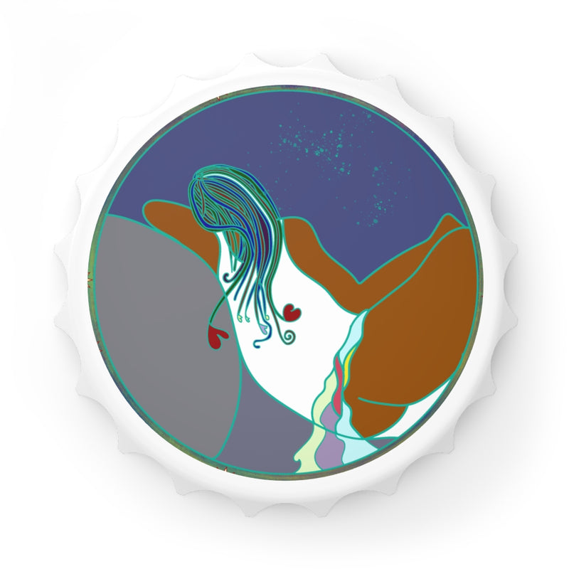 Full Moon Rising Bottle Opener | Black Queer Art