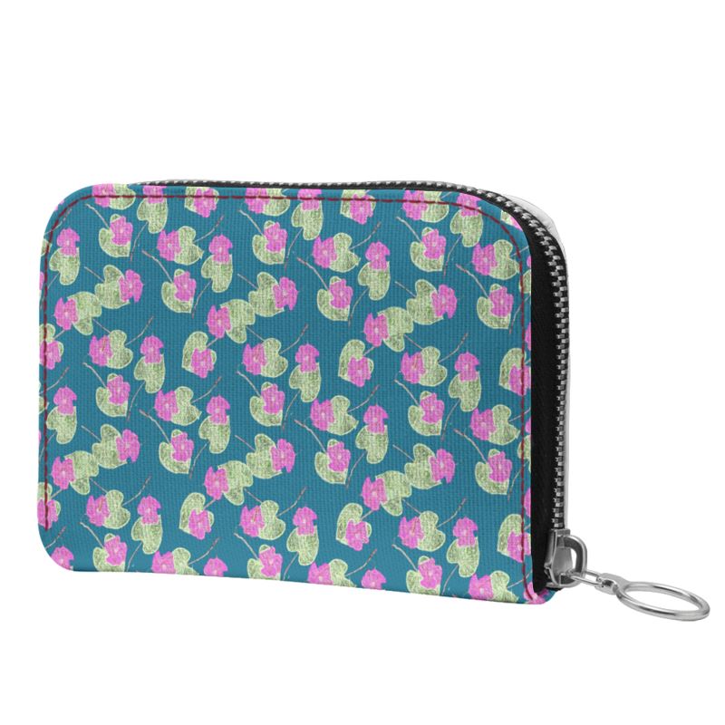 High John, Hey! Small Leather Zip Purse | Hoodoo Roots & Black Pride