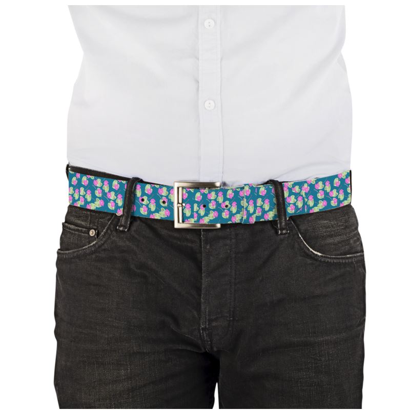 High John, Hey! Leather Belt | Black Roots & Queer Pride