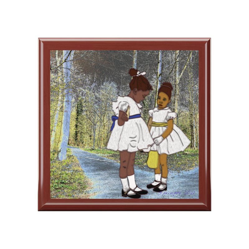 Pitti Patent Leather Jewelry Box | Black Queer Home Decor