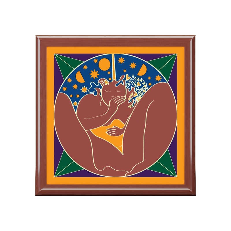 She Dreams Jewelry Box | Queer Art Decor