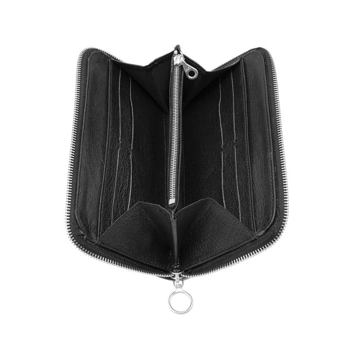 Cellular Womb-In Leather Zip Purse