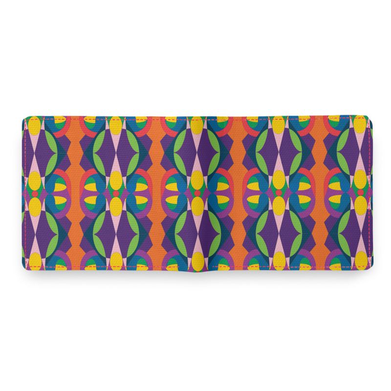 Carnival Butterfly Baby Mens Wallet | Black Queer Art