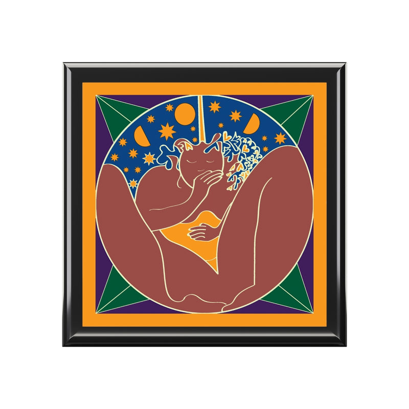 She Dreams Jewelry Box | Queer Art Decor