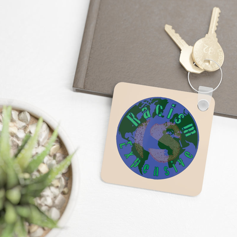 Racism Is Expensive Key Ring | Black Activist Gifts