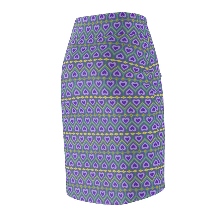 Lavender Love Pencil Skirt