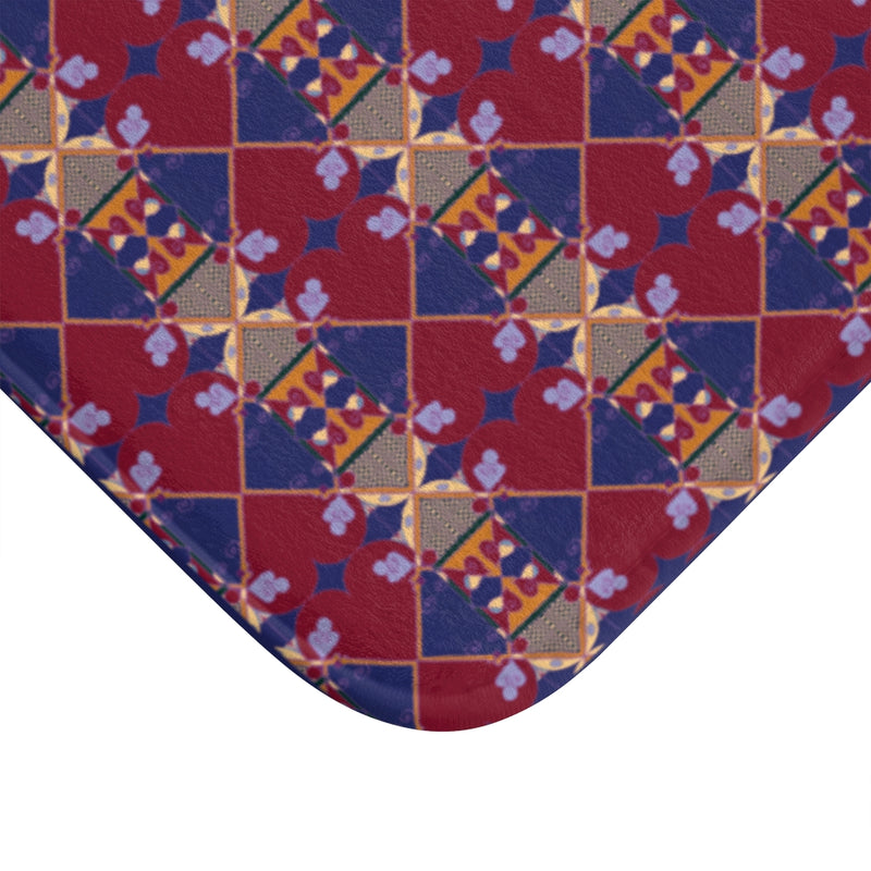 Ujamaa Bath Mat | Kwanzaa Home Decor