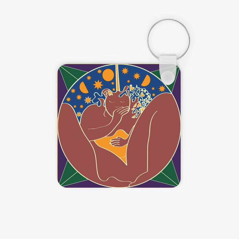 She Dreams Key Ring | Black Women's Empowerment