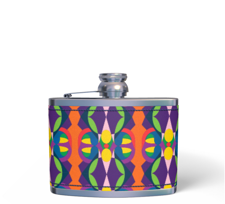 Carnival Butterfly Baby Hip Flask