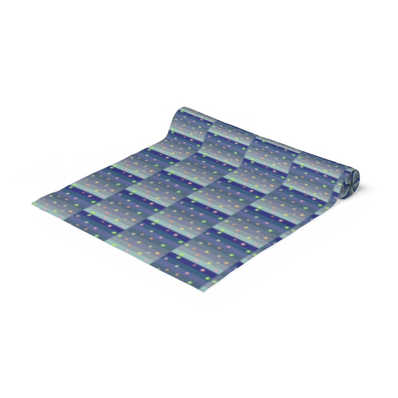 Winter Star Basket Table Runner | Afrocentric Home Decor