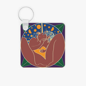 She Dreams Key Ring | Black Women's Empowerment