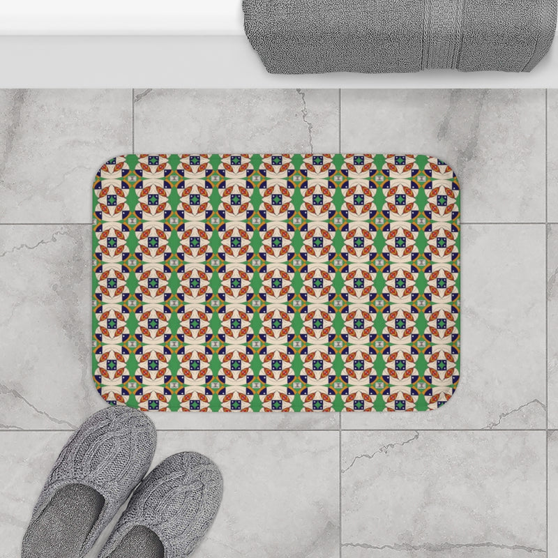 Umoja Bath Mat | Afrocentric Bathroom Decor