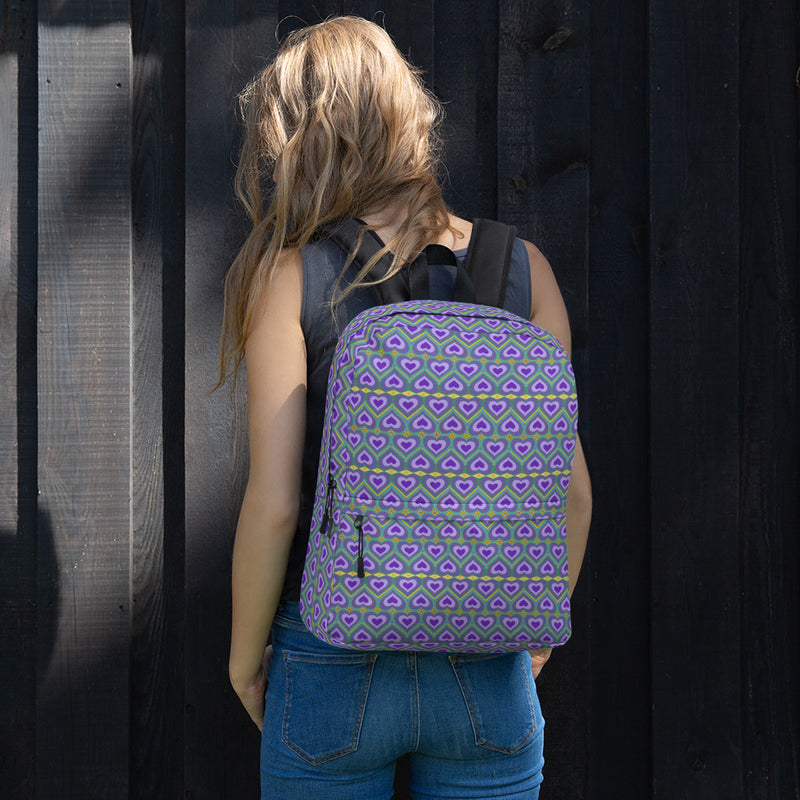 Lavender Love Backpack | Queer Art & Black Pride