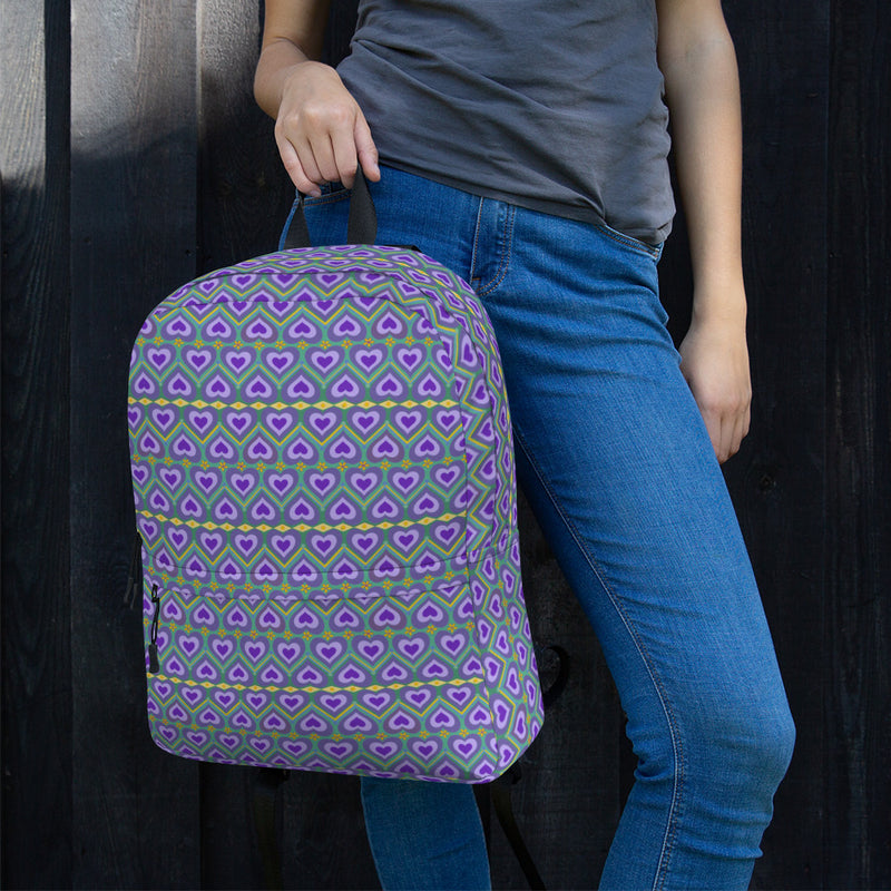 Lavender Love Backpack | Queer Art & Black Pride