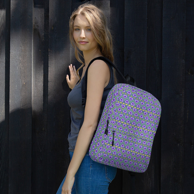Lavender Love Backpack | Queer Art & Black Pride