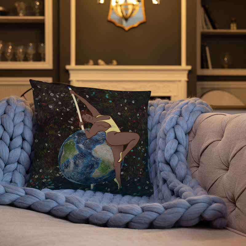 Another Day On The Poles Pillow | Queer Art & Pride Decor