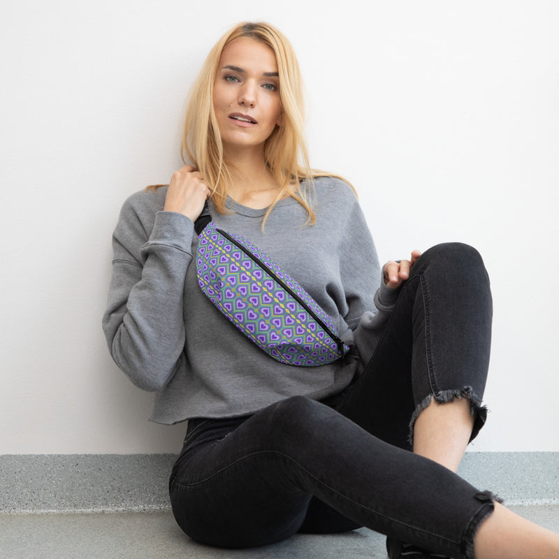 Lavender Love Waist Pack | Queer Pride Accessories