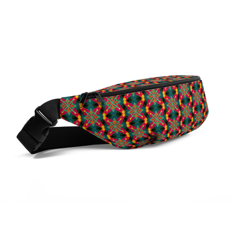 Spiritual Science Waist Pack | Black Spiritual Art