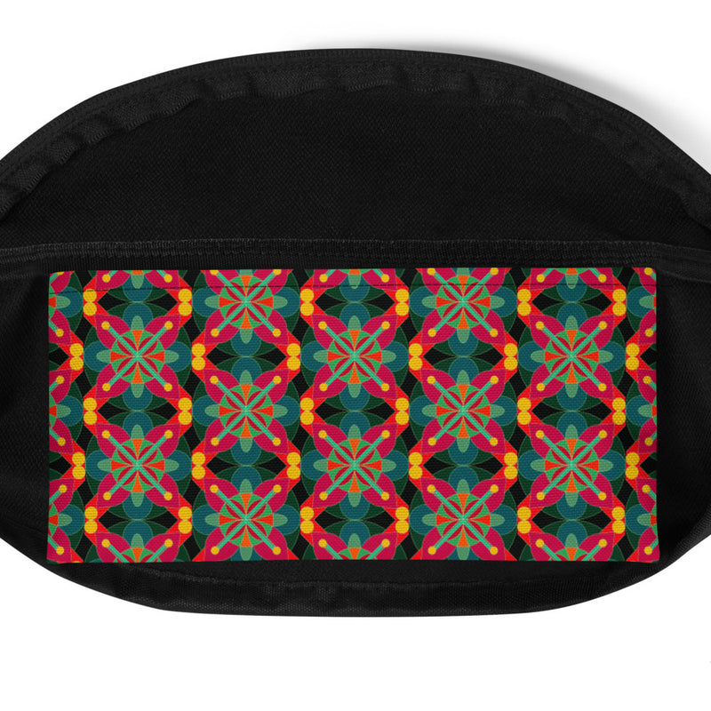 Spiritual Science Waist Pack | Black Spiritual Art