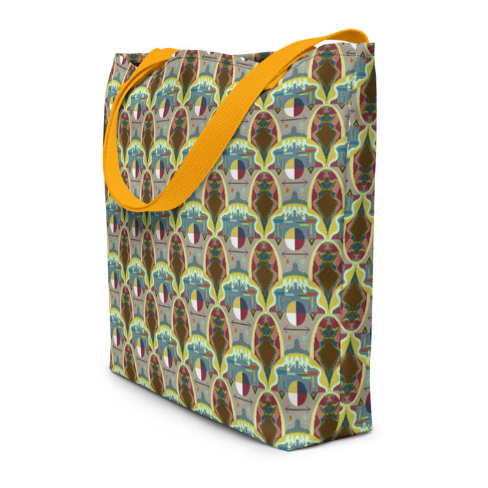 A Cellular Womb - In Big Tote Beach Bag