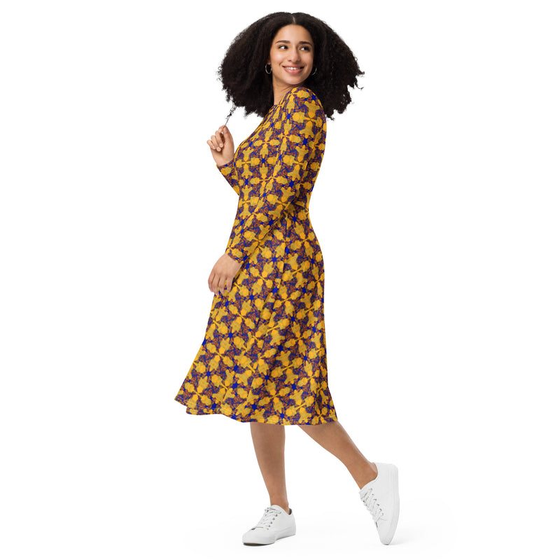 Hot Wata Midi Dress | Afrocentric Fashion