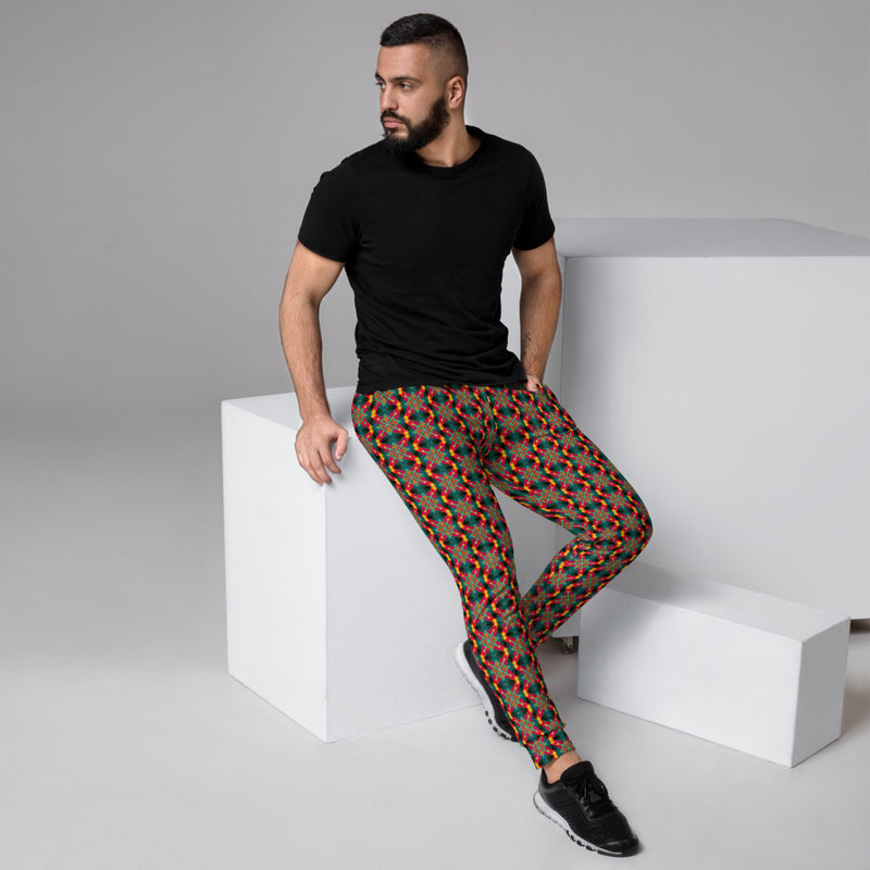 Spiritual Science Joggers | Black Spiritual Art
