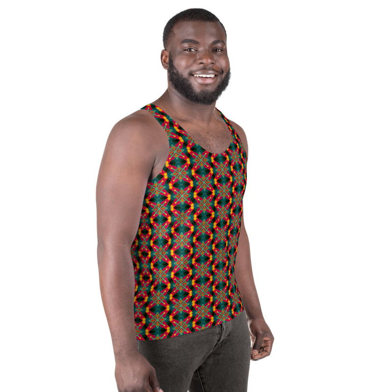 Spiritual Science Tank Top | Black Spiritual Art