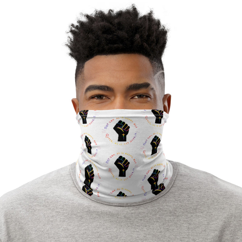 Get Used To It Neck Gaiter | Queer Pride Accessory