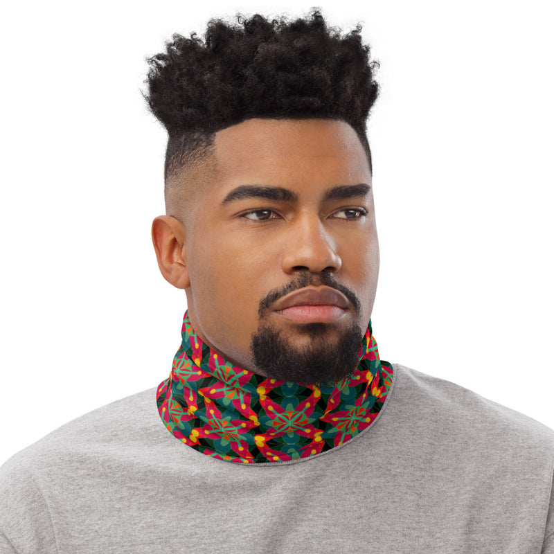 Spiritual Science Neck Gaiter | Black Spiritual Art