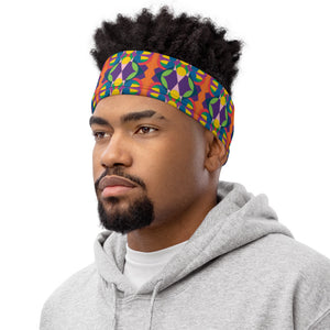Carnival Butterfly Baby Neck Gaiter | Black Baby Pride