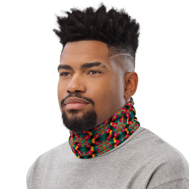 Spiritual Science Neck Gaiter | Black Spiritual Art