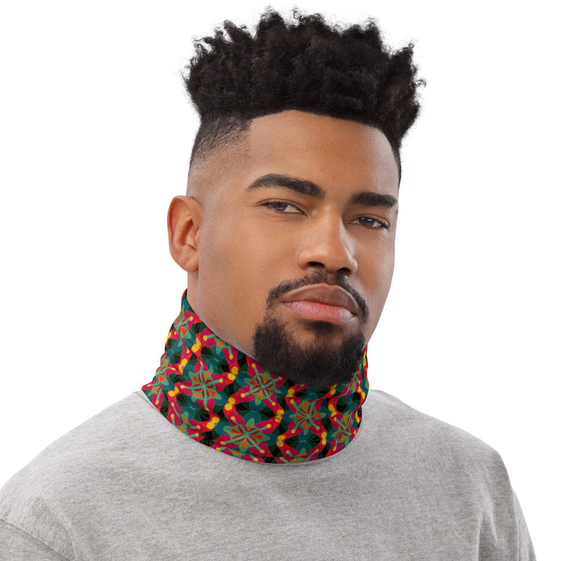 Spiritual Science Neck Gaiter | Black Spiritual Art