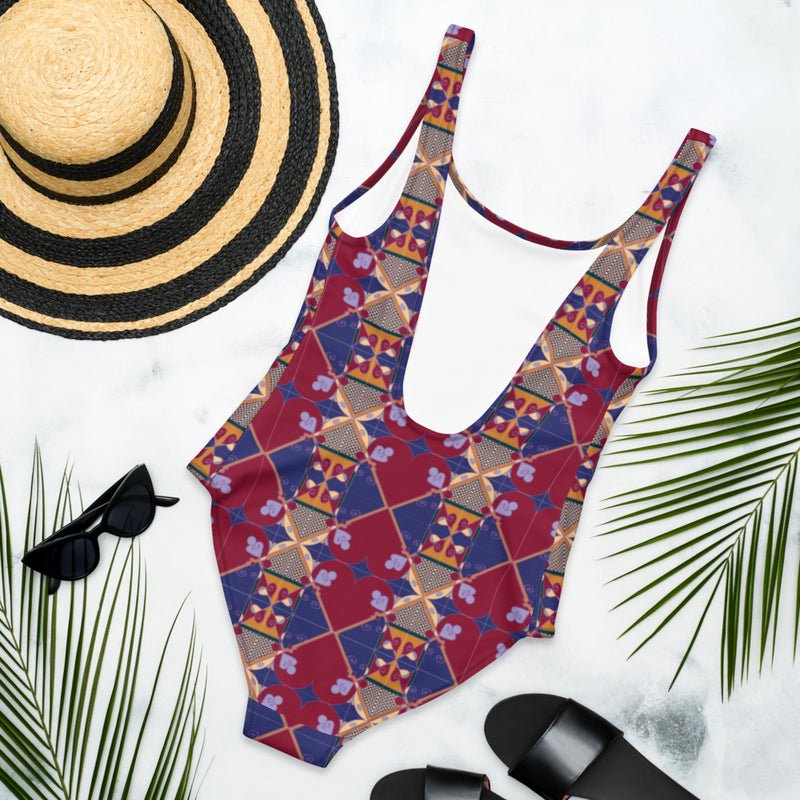 Ujamaa One-Piece Swimsuit | Afrocentric Swimwear