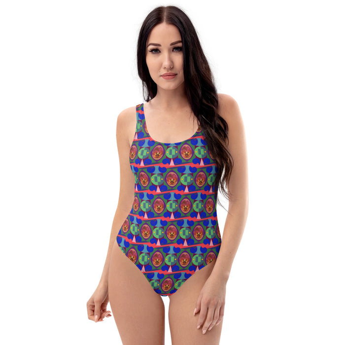 Yes! Call Me A Pansy One-Piece Swimsuit