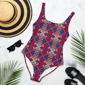 Ujamaa One-Piece Swimsuit | Afrocentric Swimwear