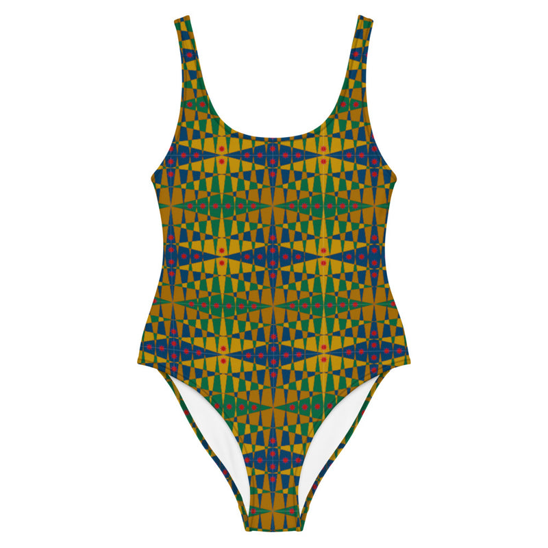 Pitti-Pat To Market One-Piece Swimsuit | Black Joy Swimwear