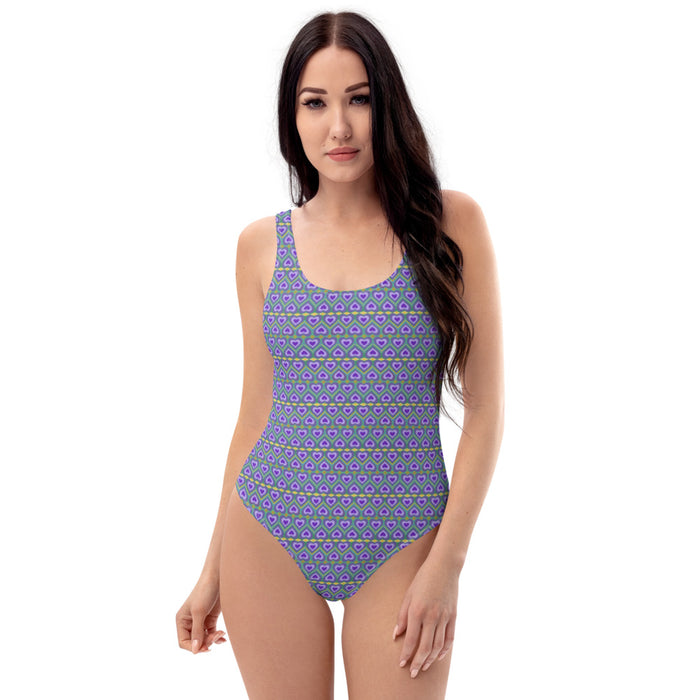 Lavender Love One-Piece Swimsuit
