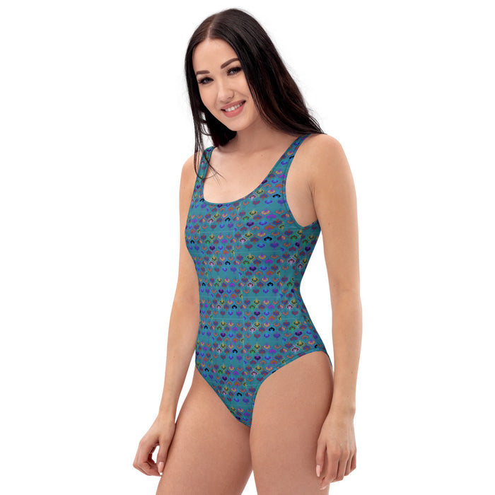 A Universe Of Love One-Piece Swimsuit